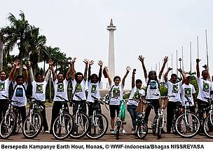 Kampanye Earth Hour 2009 dengan Funbike
© WWF-Indonesia
© WWF-Indonesia